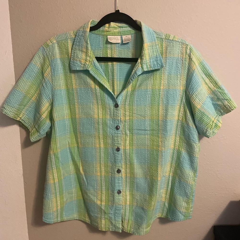 Erika Multicolor Plaid Shirt